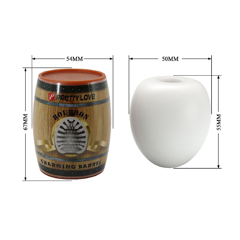 Masturbador Egg Lata Bourbon Pretty Love - Imagem 5