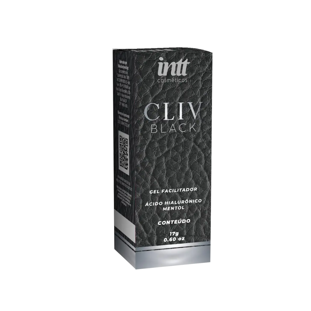 Cliv Black – Gel Dessensibilizante Anal com Ácido Hialurônico e Efeito Refrescante