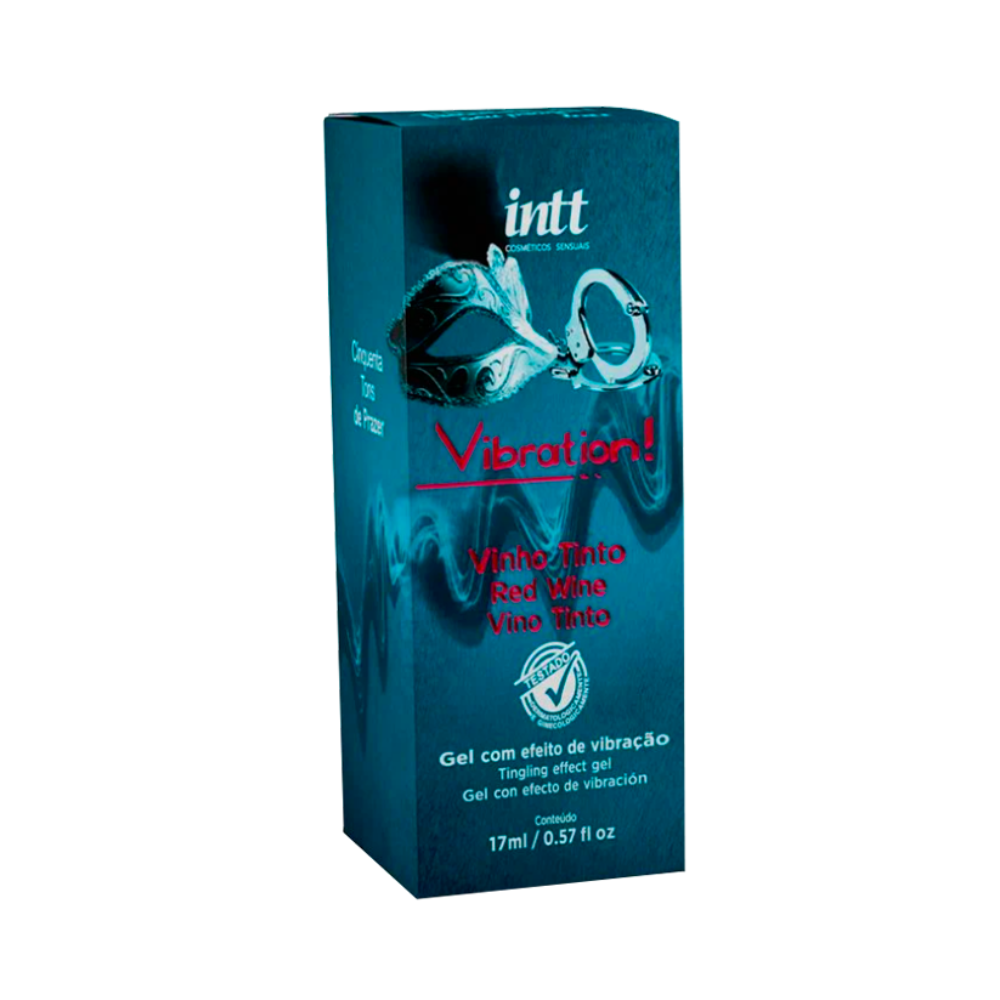 Vibration vinho tinto gel beijável com sensação vibrante e aquecimento - Imagem 4