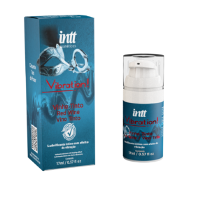 Vibration vinho tinto gel beijável com sensação vibrante e aquecimento