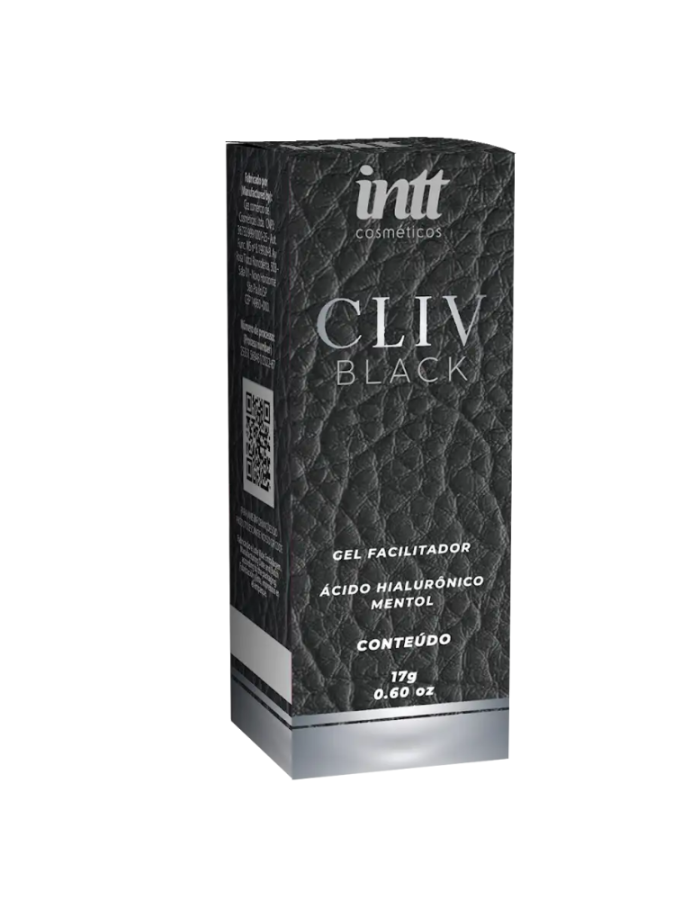 Cliv Black – Gel Dessensibilizante Anal com Ácido Hialurônico e Efeito Refrescante